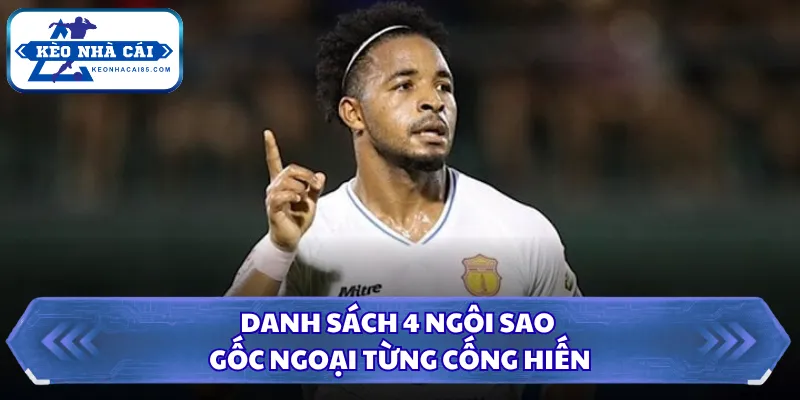 Cầu Thủ Nhập Tịch Đội Tuyển Việt Nam Và Góc Nhìn Toàn Diện 2 Danh sách 4 ngôi sao gốc ngoại từng cống hiến