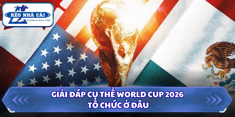 Giải đáp cụ thể World Cup 2026 tổ chức ở đâu