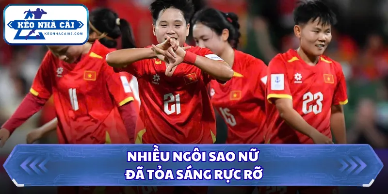 Bóng Đá Nữ Việt Nam - Từ Đông Nam Á Đến Sân Chơi Thế Giới 3 Nhiều ngôi sao nữ đã tỏa sáng rực rỡ