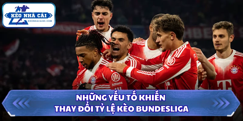 Tỷ Lệ Kèo Bundesliga - Tổng Hợp Tỷ Lệ Cược Bóng Đá Đức Mới 4 Những yếu tố khiến thay đổi Tỷ lệ kèo Bundesliga