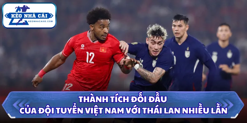Thành Tích Đối Đầu Của Đội Tuyển Việt Nam Với Thái Lan 1 Thành tích đối đầu của đội tuyển Việt Nam với Thái Lan nhiều lần